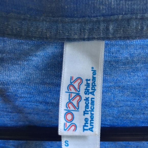 2 for 1 American Apparel Deep V-Neck T’s XS/S - Picture 3 of 3